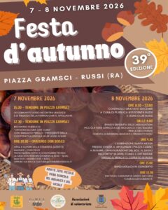 FESTA D’AUTUNNO CON LA COMUNITA’ DEL SASSO DI MARRADI